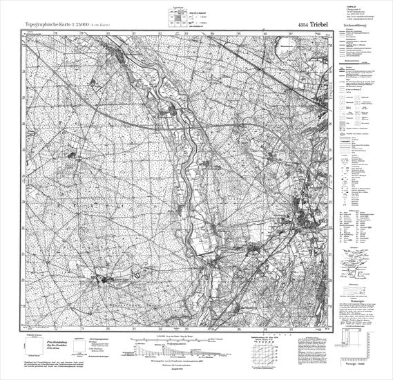 Niemieckie mapy 1-25 000 - 4354_Trzebiel.tif