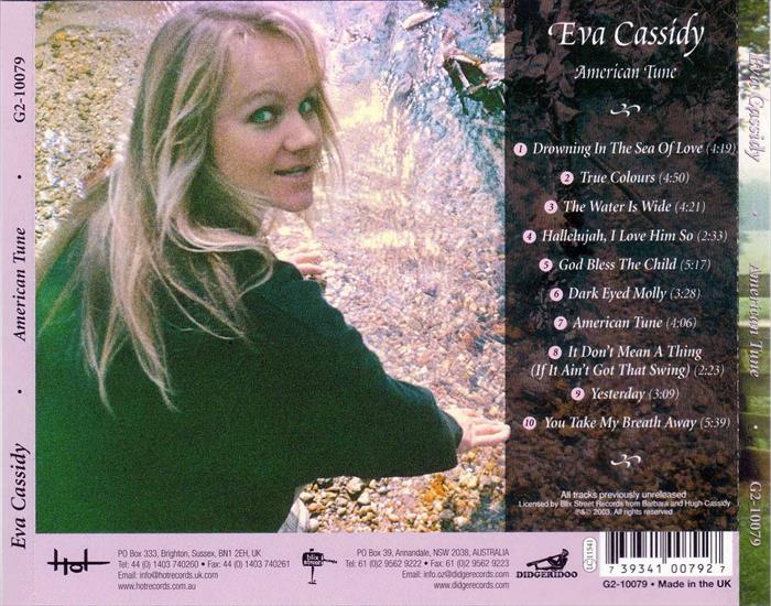 Eva Cassidy - American Tune 2003 - Eva Cassidy American Tune back.jpg