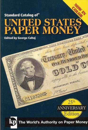 Paper money catalogue - 2006 Standard Catalog of United States Paper Money , 25th Edition.jpg