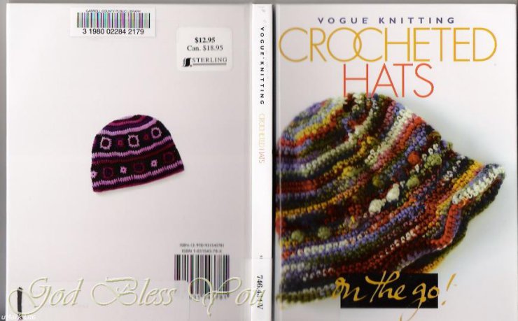 Pozostałe - Vogue knitting - Crocheted hats.jpg