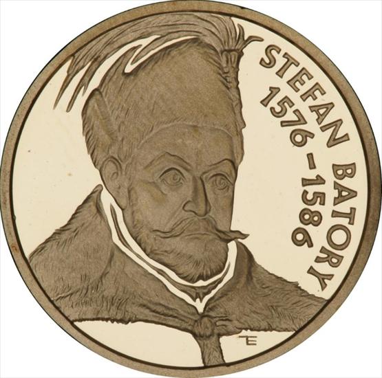 Monety Okolicznościowe Złote Au - 1997 - Stefan Batory.JPG
