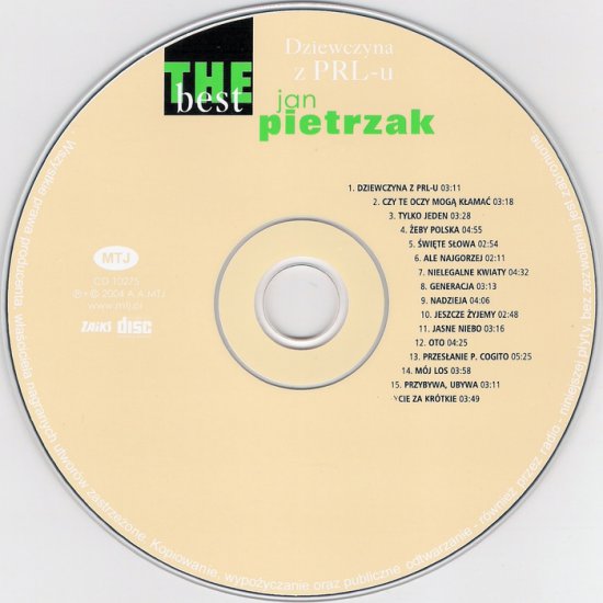 Jan Pietrzak-Dziewczyna Z PRL-u-The Best - Jan Pietrzak-Dziewczyna Z PRL-u-The Bestcd.JPG