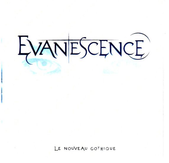 Evanescence - Le Nouveau Gothique - Front.jpg