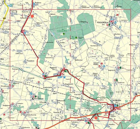 Szlaki rowerowe w okolicach Gostynia - mapa_2.png