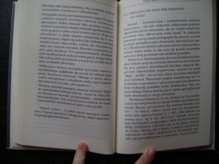 Pedagogika- książki m.in. M. Montessorii, J. Anrychowskiej- Biegacz, M. Bogdanowicz - DSC00455.JPG