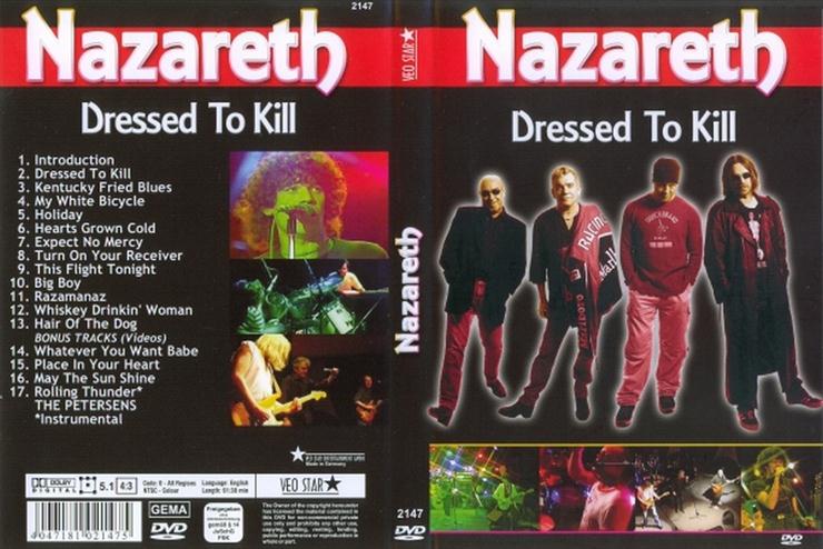 OKŁADKI DVD -MUZYKA - Nazareth - Dressed to kill.jpg