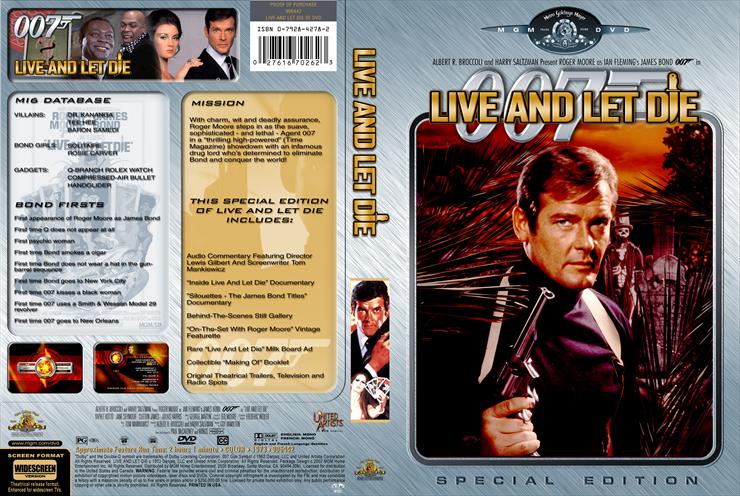 James Bond - 007 Com... - James Bond K 007-08 Żyj i pozwól umrzeć - Live and Let Die 1973.06.27 DVD ENG.jpg