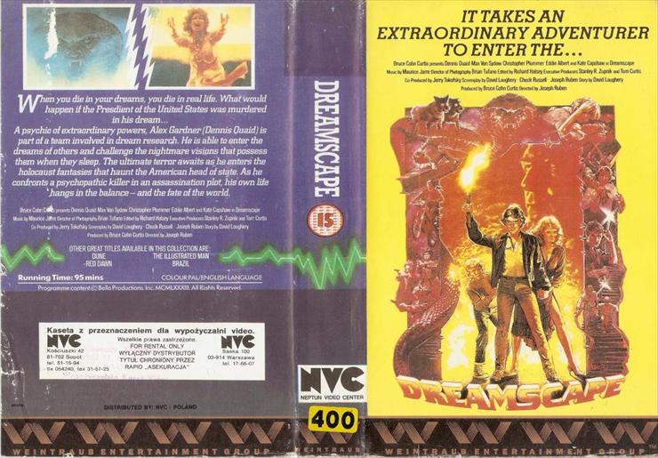 Okładki VHS 2 - Ucieczka w sen.jpg