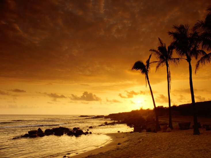 Tapety - Sunset, Kauai, Hawaii.jpg