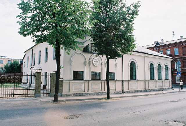 synagogi - łotwa Synagoga w Dyneburgu.jpg