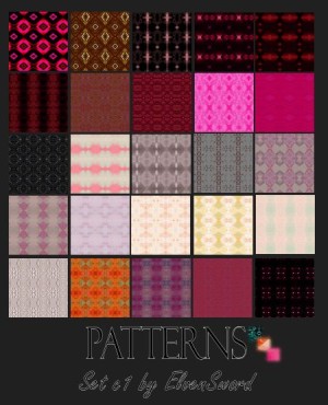  PATTERNS -DESENIE - TEKSTURY - Pattern_Set_c1_by_ElvenSword.jpg