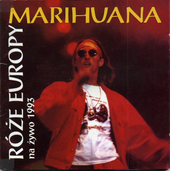 Galeria - Róże Europy - Marihuana - Na żywo 1993 - Front.jpg