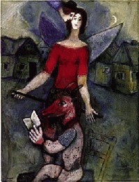 Marc Chagall - Chagall - leo de mujer con sombrero.jpg