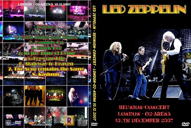 okładki DVD koncerty - Led  Zeppelin - 20007 London.jpg