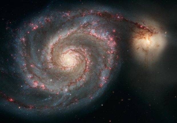 najladniejsze zdjecia z teleskopu - z11605189X,Spiralna-galaktyka-M51--znana-takze-jako-Galaktyka.jpg