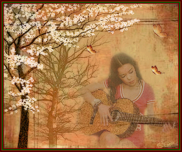 Animacje - dziewczyna z gitarą.gif