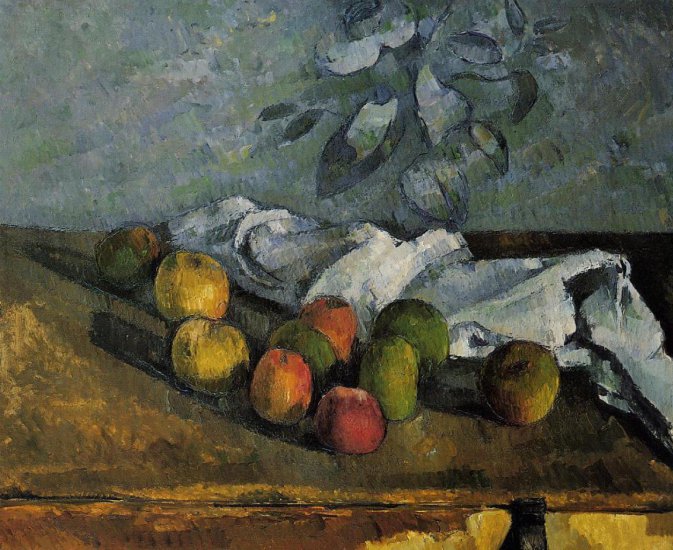 Paul Cezanne Paintings 1839-1906 Art nrg - Apples and Napkin, 1879-80.jpg