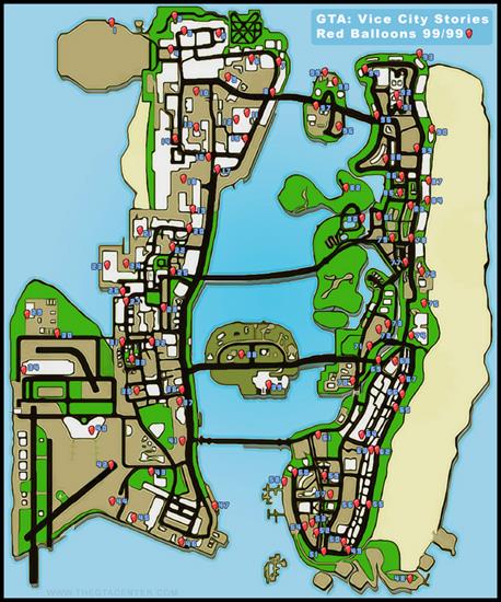 Mapy GTA i screen-y - Mapa GTA Vice City.jpg