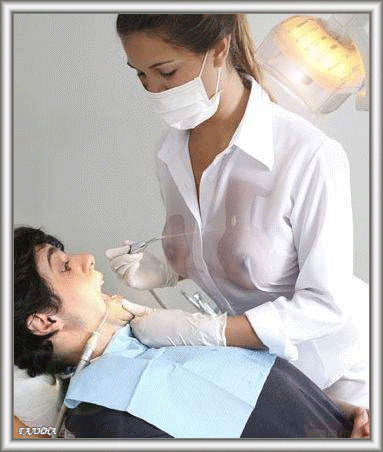HUMORZASTE  SMIESZNE - dentist sexi.gif