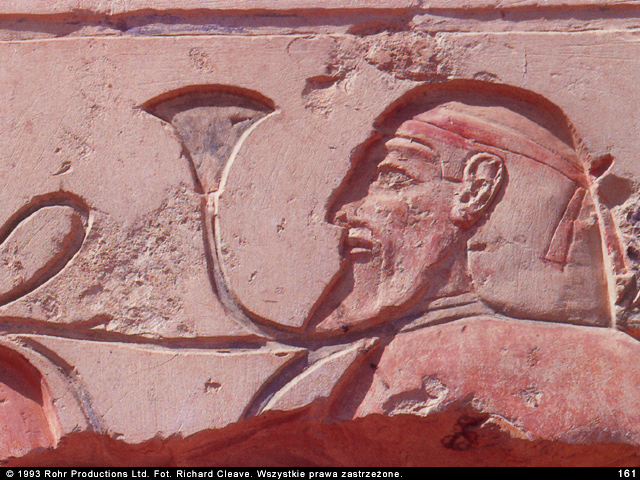Ziemia Święta - 161 - Jeńcy - relief na świątyni Ramzesa II w Abydos.JPG