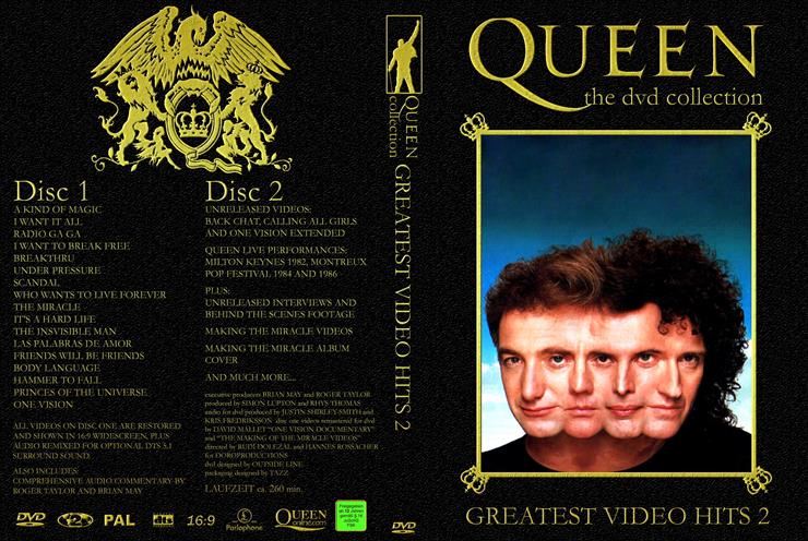 Queen Gratest Hits - Queen - Greatest Video Hits 2 Dvd Collection Cover1.jpg