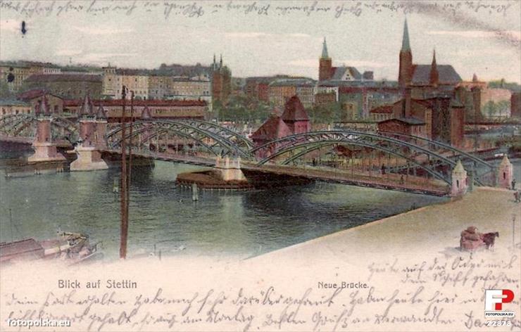 zdjęcia archiwalne Szczecin - Istniejący do 1945 roku Most Dworcowy.jpg