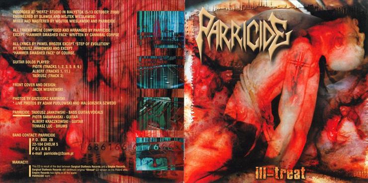 Parricide - 2001 - Ill-tread - Parricide - 2001 - Ill-tread - Front.jpg