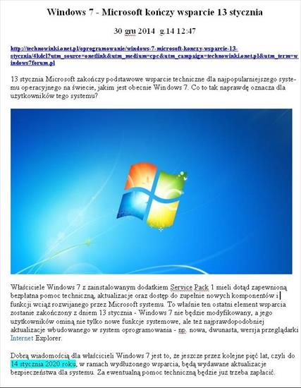06 Windows 7 - Windows 7 komunikat3.JPG