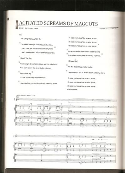 Agitated Screams of Maggots Official Band Score - ASoM 01.jpg