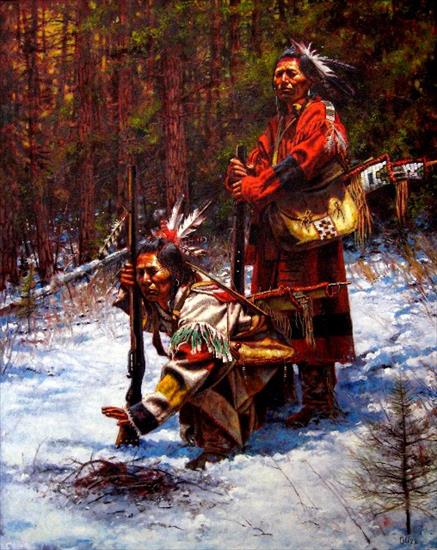 Indianie Równin Dakota Sioux i inni - Don Oelze_Two Hours Gone.jpg